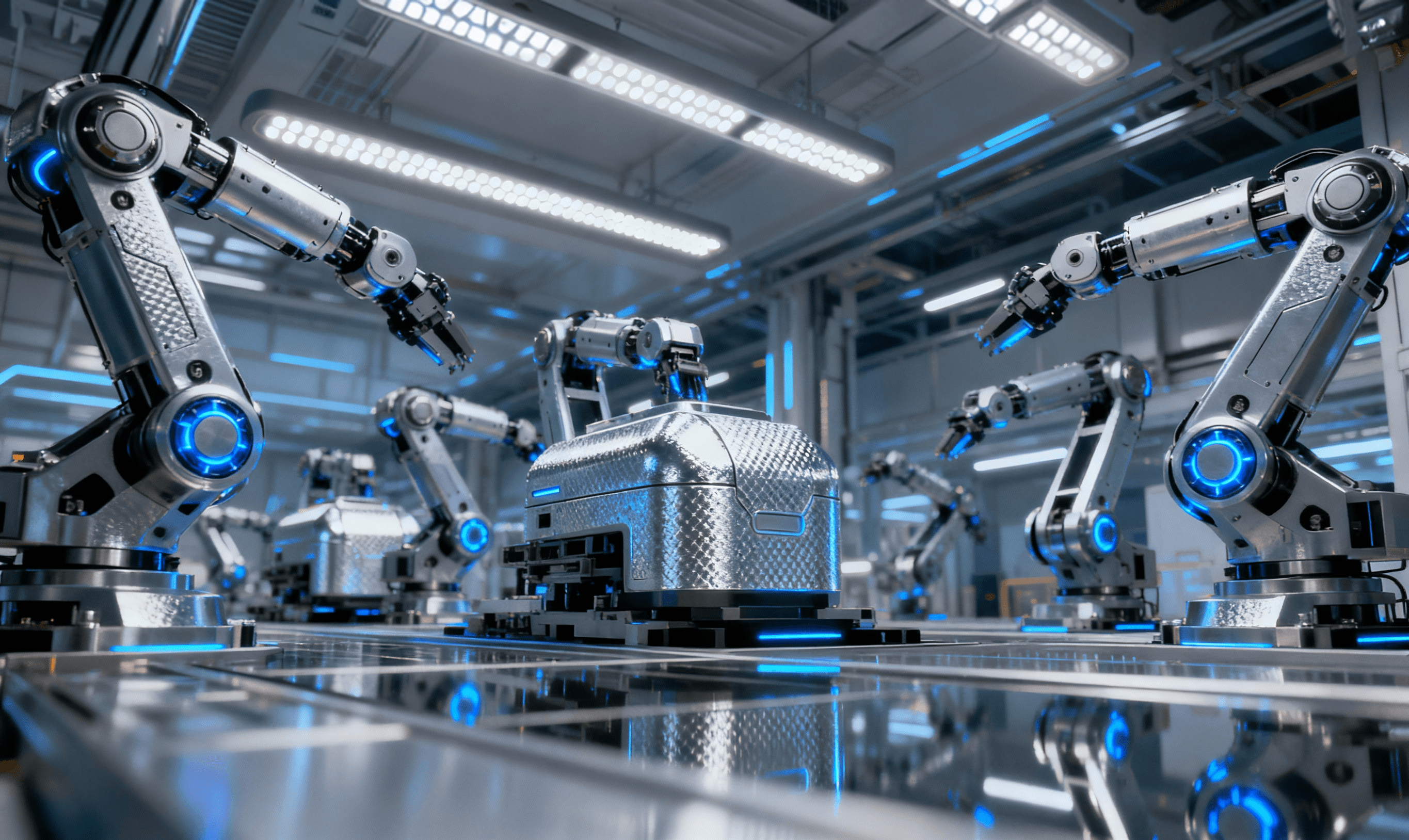 AIeveR Robotics 工業機械臂與 3D 視覺場景